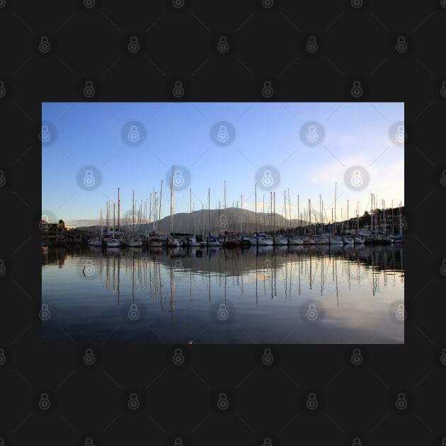 Marina reflections by Kirkcov