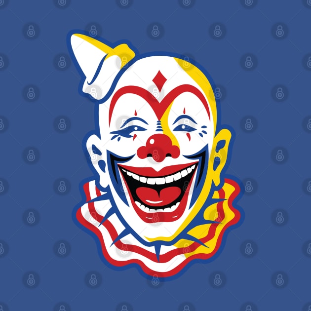 Vintage Circus Clown by OldSalt