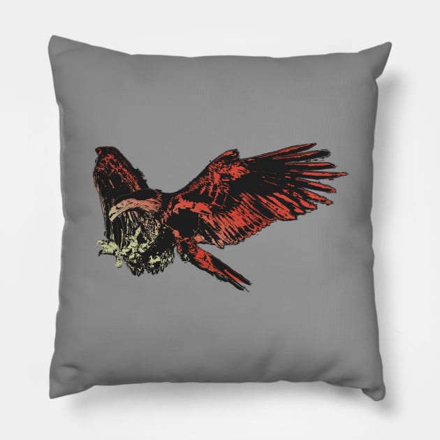 Eagle Pillow by ImaginativeWild