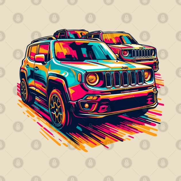 Jeep Renegade by Vehicles-Art