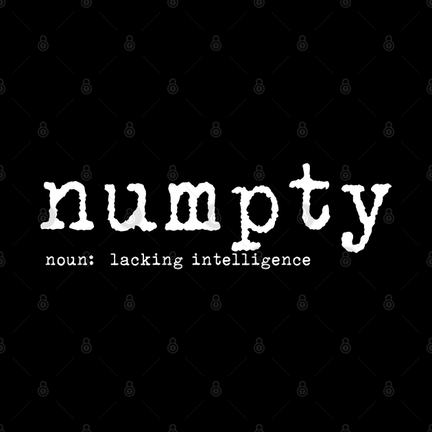 Numpty Funny Scottish Slang Banter by LittleBoxOfLyrics