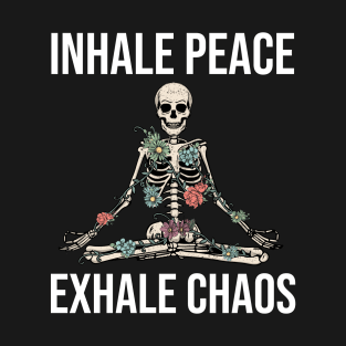 inhale peace exhale ghoas T-Shirt
