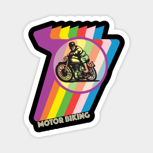 MOTOR BIKING Magnet