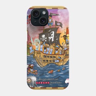 Pirates of L.A. by the Bench On a QUEST movement Phone Case