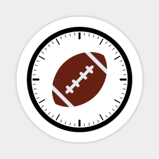 Time to Play Football | American Football | Football time | Football Lover Magnet