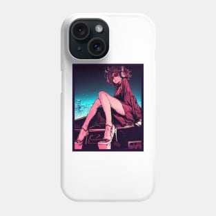 Anime Futuristic Girl Phone Case