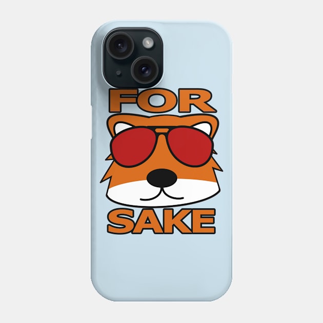 For Fox Sake Phone Case by flimflamsam