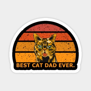 Best Cat Dad Ever Magnet