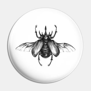 Rhinoceros beetle Pin