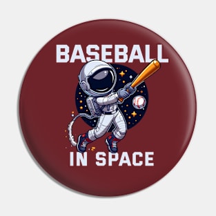 Baseball Space - Play with Astrooo Pin