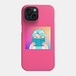 anime bookworm avatar tshirt Phone Case