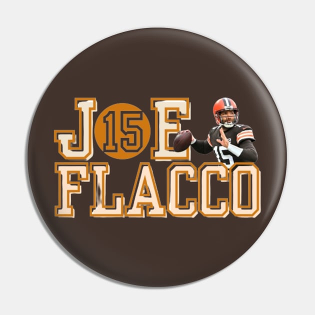 Joe Flacco 15 Cleveland Pin by Alexander S.