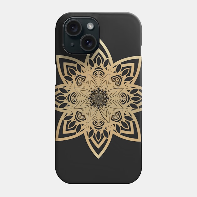 Mandala Geometry Fractal Sacred Yoga Art Mantra Good Vibe Phone Case by twizzler3b