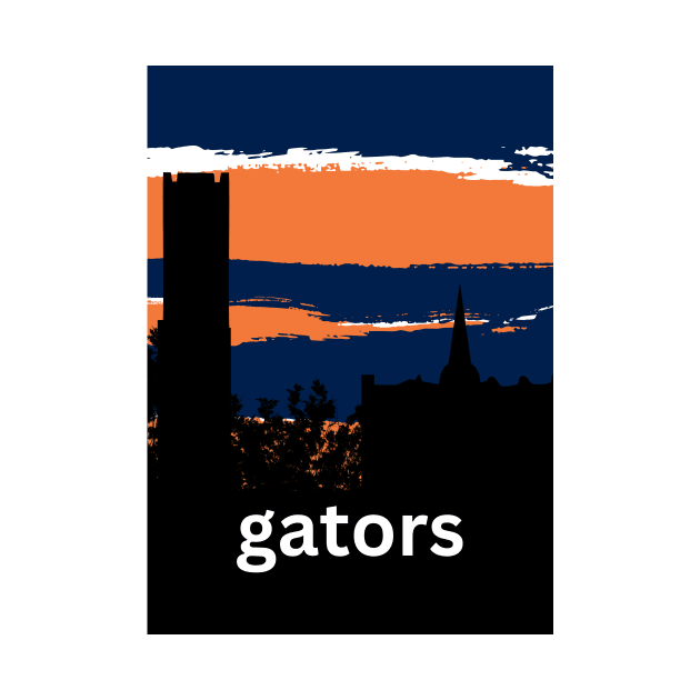 Gators University of Florida Century Tower - updated design by tziggles