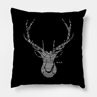 wild-wood-deer Pillow