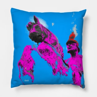 equestrian / Swiss Artwork Photography Pillow