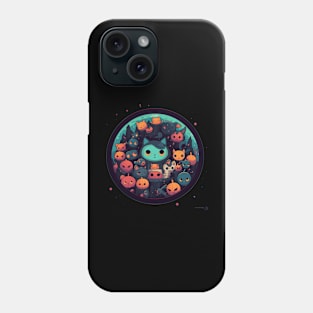 Kawaii Cats Halloween, Cat Lover Phone Case