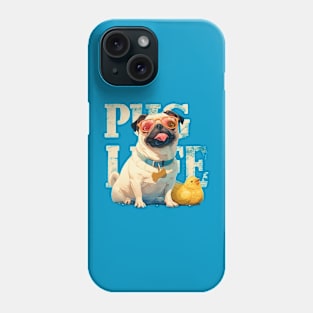 pug life Phone Case