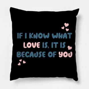 Love Makes Me Magical Pillow