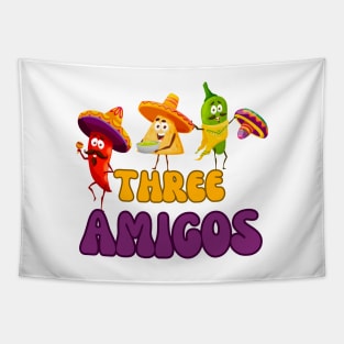 Three amigos Tapestry