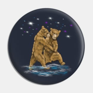 Dancing Bears Pin