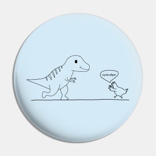 T-Rex evolution to chicken (grandpa) Pin