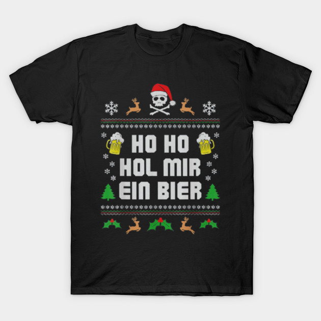 Weihnachten Ugly Christmas Ho Ho Hol Bier Lustige Spruche
