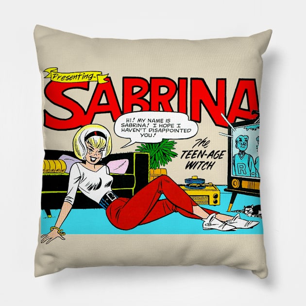 Sabrina Pillow by Pop Fan Shop