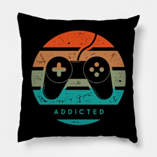 gaming addicted Pillow