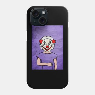 Soulful Expression: A Hand-Painted Portrait Phone Case