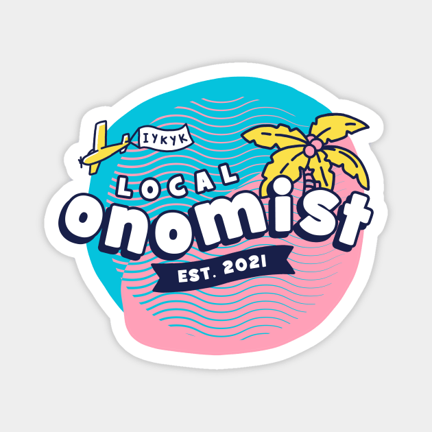 Local Onomist Magnet by lbergerdesign