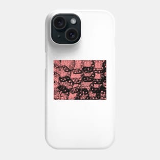 HEXAGONS and PINK DOTS ... CHAOS or ORDER Phone Case