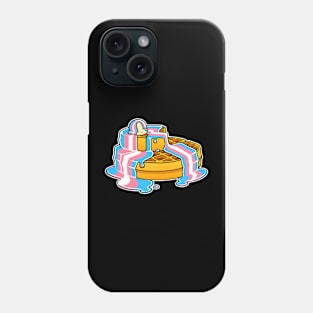 Trans Pride Waffles LGBT Phone Case