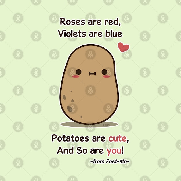 Cute Poet from Cute Potato by clgtart