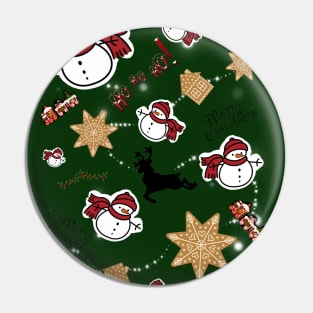 Merry Christmas Pin