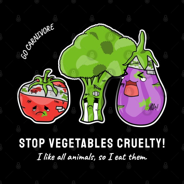 Stop vegetables cruelty by ShirtBricks