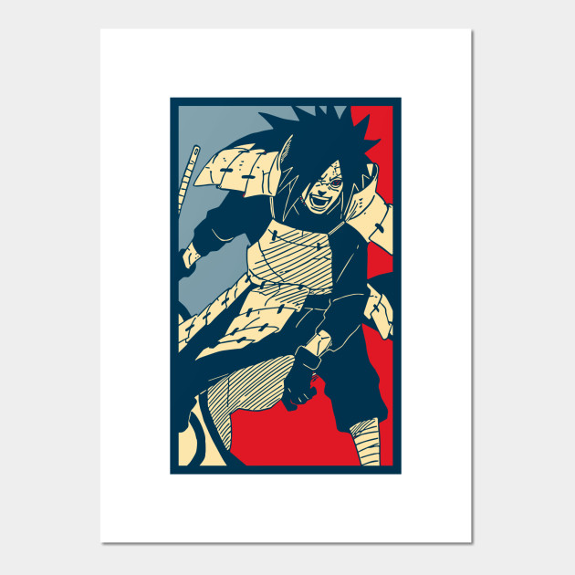 Uchiha Madara Uchiha Madara Naruto Shippuden Poster Und Kunst Teepublic De