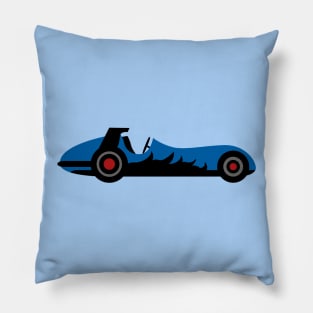 Car Blue Pillow