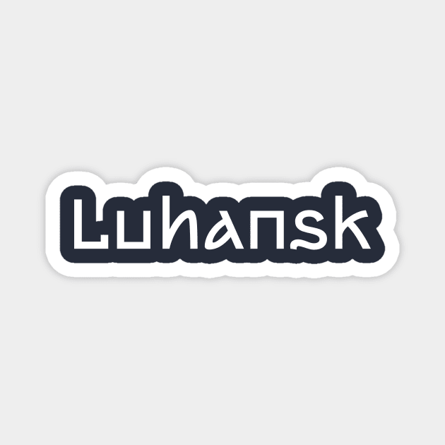 Luhansk Magnet by Ukrainian Cities