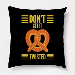 Don’t Get It Twisted Pretzel Pillow