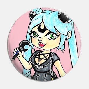 Weeb Girl Pin