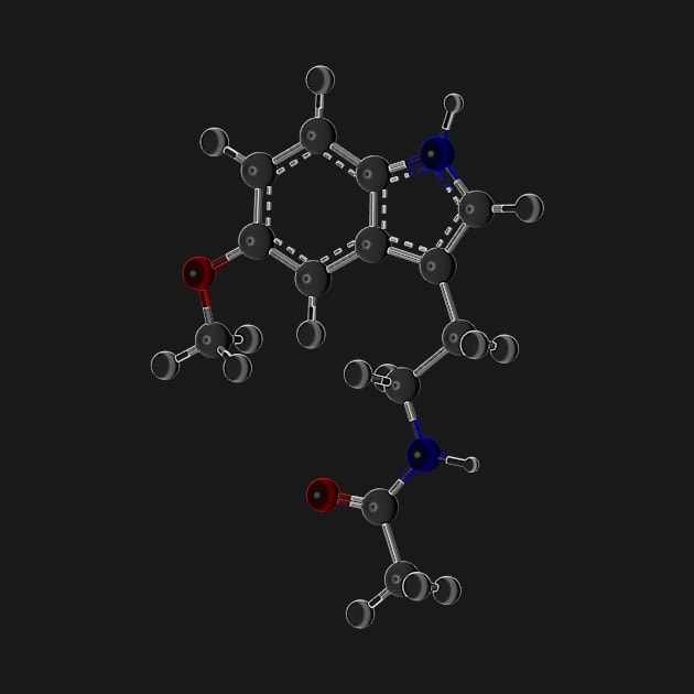 Melatonin Molecule by ChemECool