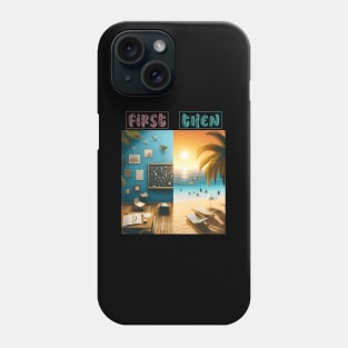 Teach Then Beach I Am Earning A Summer Break Phone Case