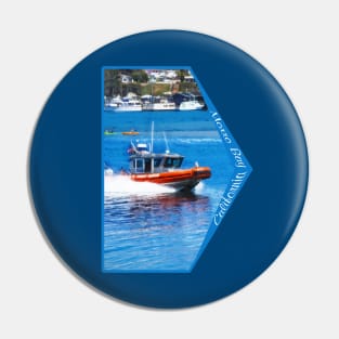 To The Rescue Morro Bay California Pin