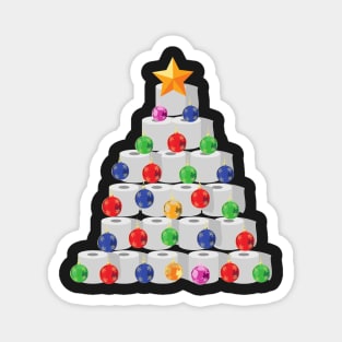 Toilet Paper Christmas Tree Magnet