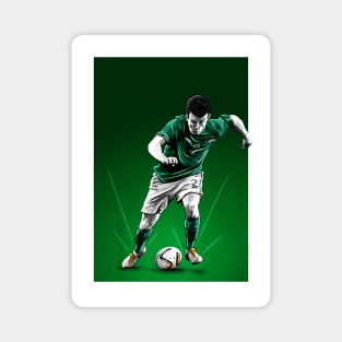 Seamus Coleman - Ireland Artwork Magnet