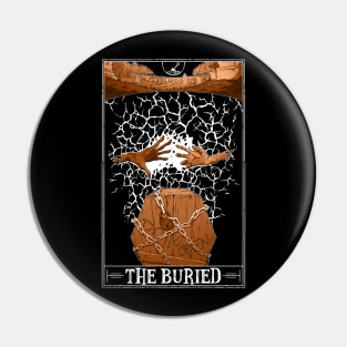 The Buried Tarotesque (Dark) Pin