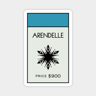 Arendelle Location Card Magnet