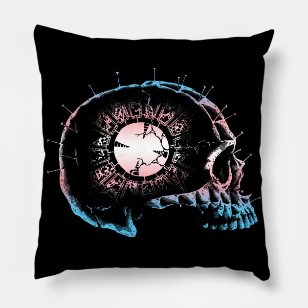 Lament trans pride Pillow by JonathanGrimmArt