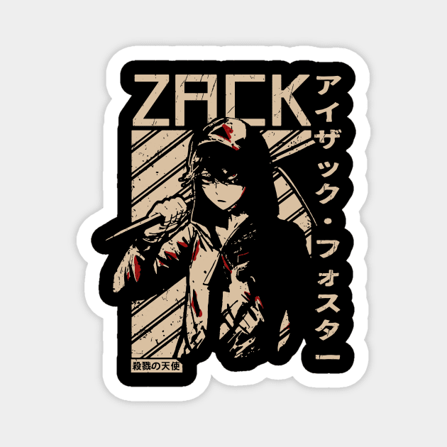 Zack Isaac Foster Magnet by BeeDart